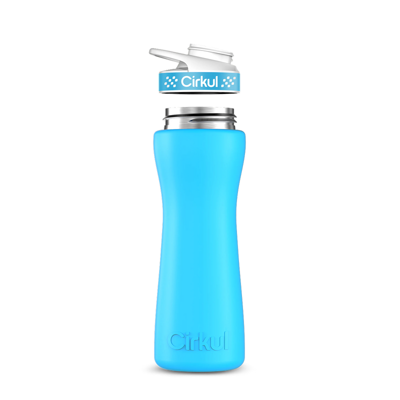 22oz. Stainless Steel Bottle & Comfort Grip Lid